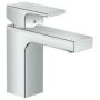 Hansgrohe VERNIS Shape Waschtischmischer 100, CoolStart, mit Zugstangen-Ablaufgarnitur,  chrom