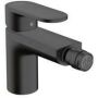 Hansgrohe VERNIS blend bidet mixer, with pop-up waste set, matt black