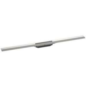 Hansgrohe RainDrain Flex shower channel, can be shortened, free installation 1000 mm brushed stainless steel