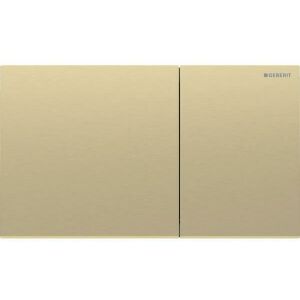 Geberit actuation plate Sigma70, brass