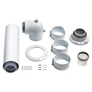 Vaillant Anschluss-Set 80/125 mm PP für Überdruck-Abgassystem