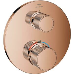 Grohe Atrio Private C. Thermostat Brausearmatur, warm sunset