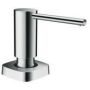 Hansgrohe A71 washing-up liquid/lotion dispenser, built-in version, matt black