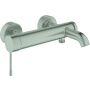 Grohe ESSENCE Badearmatur, Aufputz, supersteel