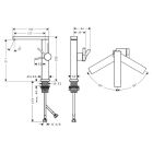 Torneira de lavatório Hansgrohe Fine Tecturis E,...