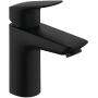 Hansgrohe Logis basin mixer 100, with PushOpen waste set, matt black