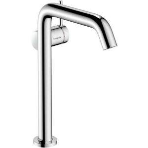 Hansgrohe Tecturis S basin mixer, fine cool start, 167mm projection, push-open, chrome