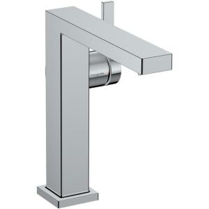 Hansgrohe Fine Tecturis E Miscelatore lavabo, ComfortZone 150, CoolStart, Push-Open cromo