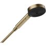 Hansgrohe Handbrause SELECT 105 3jet PULSIFY, Relaxation EcoSmart Version brushed bronze