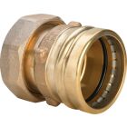 Racor Viega SANPRESS 2263XL, bronce, junta plana 76,1 mm...