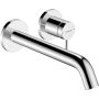 Hansgrohe Tecturis S Waschtischmischer, Unterputz für Wandmontage, Ausladung 225mm chrom