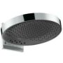 Hansgrohe RAINFINITY 360° 3-jet overhead shower, in-wall wall mounting, chrome