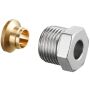 Oventrop sıkıştırma rakoru Ofix CEP, IG için, pirinç 1/2 "x15mm