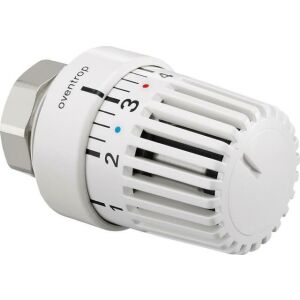 Oventrop thermostat Uni LI, 7-28 degrees C, with liquid sensor white