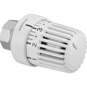 Oventrop Thermostat Uni L, 7-28 GradC, mit Flüssig-Fühler weiß