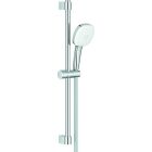 Σετ ράγας ντους Grohe TEMPESTA 110 CUBE, 2 τύποι ψεκασμού, Water Saving Plus, 600mm χρώμιο