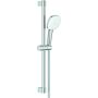 Grohe Brausestangenset TEMPESTA 110 CUBE, 2 Strahlarten, Water Saving 26748, 600mm chrom