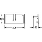 Repisa de ducha Grohe EASYREAC, blanca