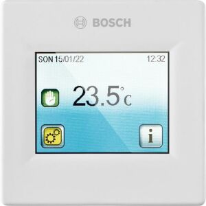 BOSCH Raumtemperaturregler C-IR 20, 90x90x42, für Infrarotheizung HI400 P