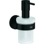 Grohe Seifenspender ESSENTIALS, mit Halter, Füllmenge 160ml matte black