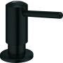 Distributeur de savon Grohe CONTEMPORARY, pour réservoir de 0,4 l noir mat