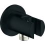 Grohe Wandanschlussbogen TEMPESTA, mit Brausehalter, matte black