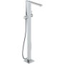 Hansgrohe Tecturis E Badearmatur, bodenstehend chrom