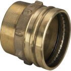 PROFIPRESS/SANPRESS red-brass pressure pipe with male thread