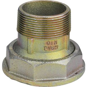 Gas meter screw connection, galvanized