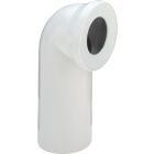 90-degree toilet cistern bend made of polypropylene