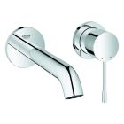 GROHE 2-hole wall-mounted Essence washbasin tap