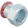 Geberit přechod MAPRESS z uhlíkové oceli 15 mm x 1/2" s vnitřním závitem