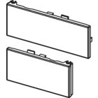 Tece Square push plates, brushed stainless steel spare part