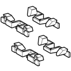Sada profilových koncovek Geberit CleanLine60, 4 kusy