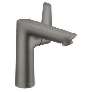 Hansgrohe TALIS E 150 Waschtischmischer, mit Ablaufgarnitur, brushed black chrome