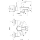 B-Ware: Ideal Standard CERAMIX BLUE Badearmatur,...