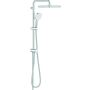 Sistema de duche Grohe TEMPESTA 250 CUBE, com desviador, chuveiro redondo, cromado