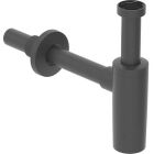 Sifón sumergible Geberit, negro mate, d 32 mm