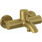 Kludi BOZZ exposed bath mixer, brushed gold