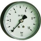 Afriso pressure gauge RF 50, G 1/4" B, axial, 0/10 bar