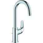 Grohe EUROECO basin tap, high spout, pop-up waste, cold...