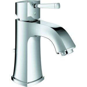 Grohe Grandera Waschtischarmatur, M-Size, Zugstangen-Ablaufgarnitur chrom