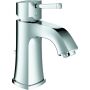 Grohe Grandera Waschtischarmatur, M-Size, Zugstangen-Ablaufgarnitur chrom