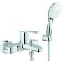 Grohe EUROSTYLE C Grifería para bañera, con set de ducha cromado