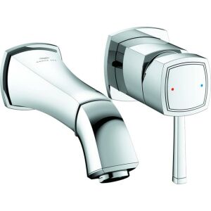 Grohe GRANDERA Miscelatore per lavabo a 2 fori, S-Size, FMS cromo