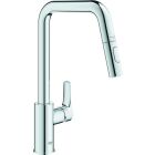 Robinet de cuisine Grohe EUROSMART, bec haut, douchette...