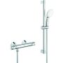 Grohe GROHTHERM 500 termostatska mešalna baterija za prho, s setom za prho Tempesta 34796, 600 mm, krom