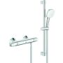 Grohe GROHTHERM 1000 Brausethermostat, mit Brausegarnitur 34820, 600mm chrom