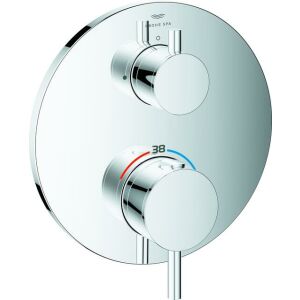 Grohe ATRIO Unterputz Duschthermostat Fertigset, 1 Absperrventil chrom