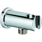 Grohe RAINSHOWER wall elbow, round rosette, chrome